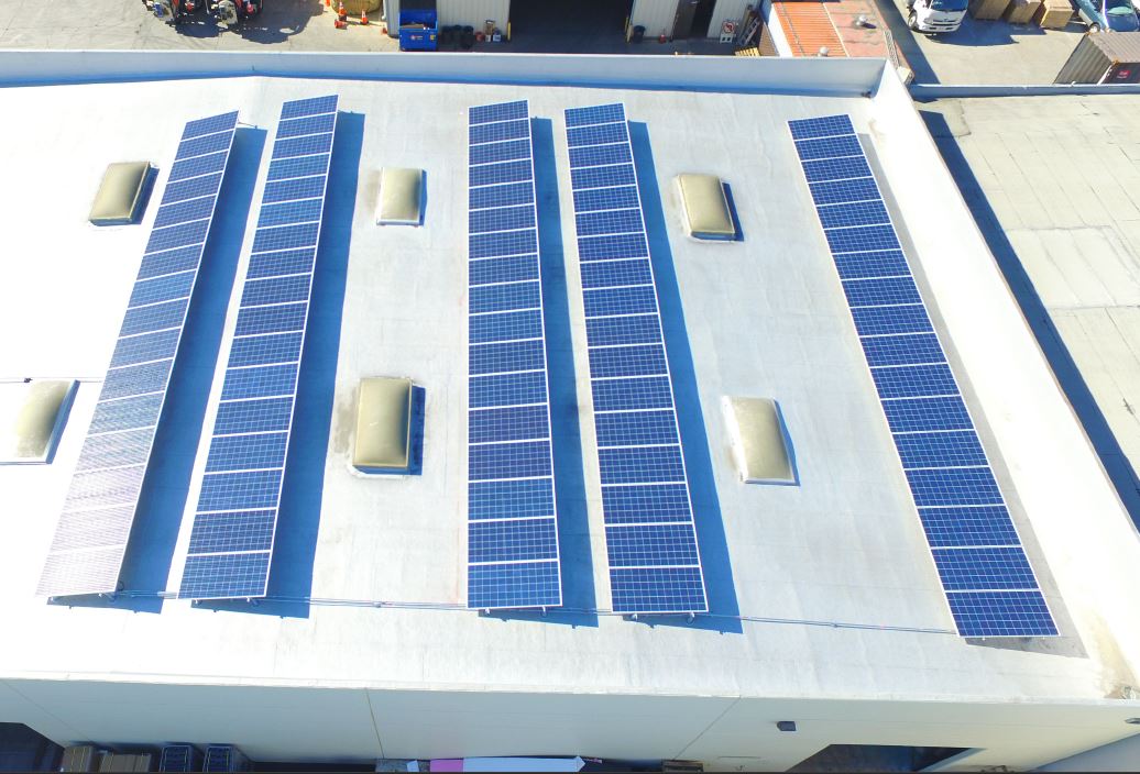 Santa Ana Warehouse – 31.5 kW Solar & 77 kWh Battery