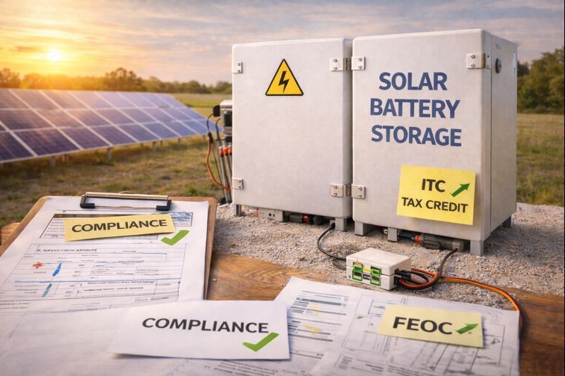 FEOC Compliance and the ITC: How to Keep Your Battery Storage Project Eligible