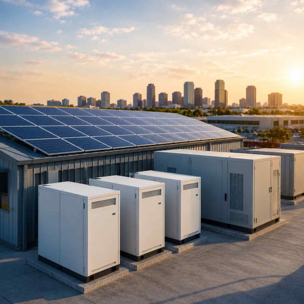 commercial solar battery storage