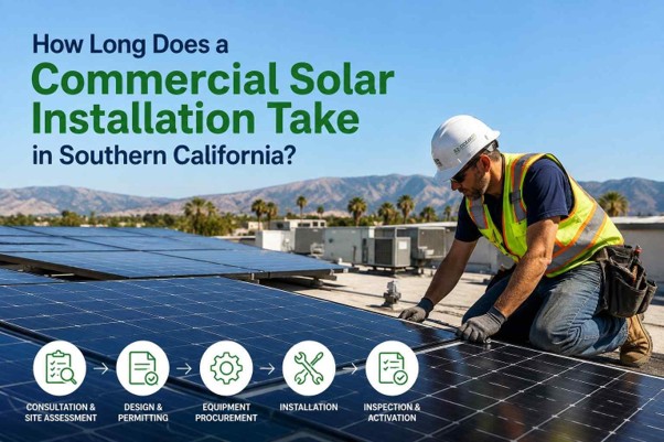 How Long Does a Commercial Solar Installation Take in Southern California?